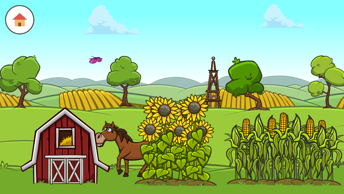 Who is hiding in the corn?