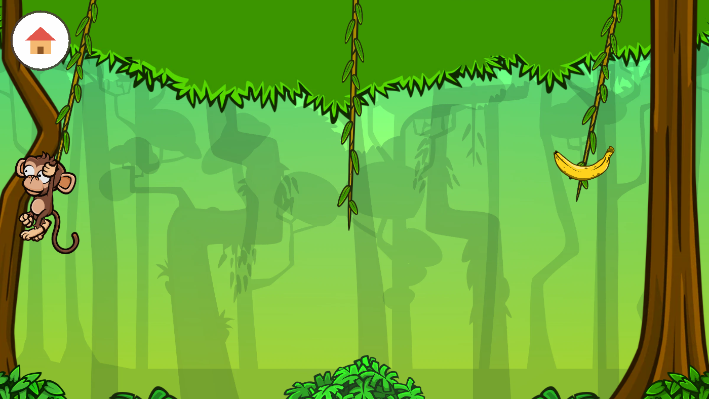 Swinging from vine to vine